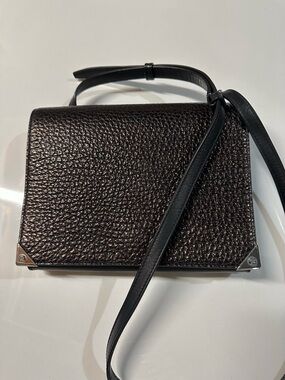 ALEXANDER WANG Crossbody Leather Black Bag